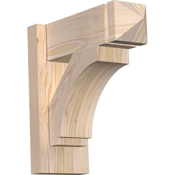 Ekena Millwork Imperial Arts & Crafts Smooth Outlooker, Douglas Fir, 5 1/2"W x 14"D x 14"H OUT06X14X14IMP03SDF - main
